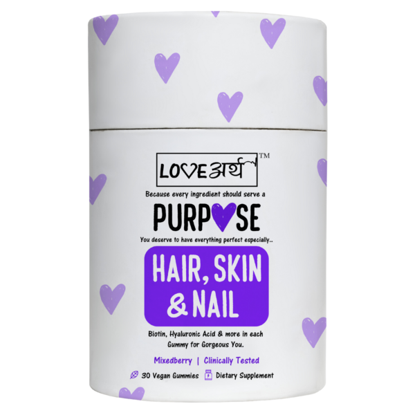 hair skin & nail purpose gummies